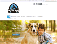 Tablet Screenshot of petsnvetschinohills.com